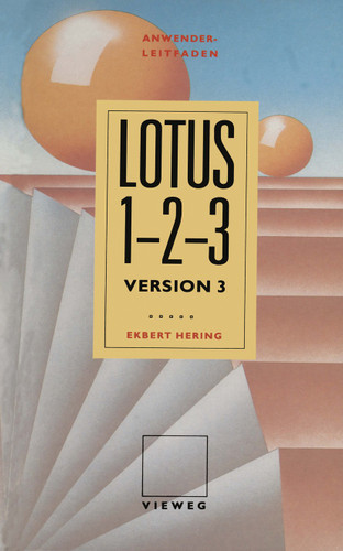 Anwender Leitfaden Lotus 1-2-3 book cover by Ekbert Hering