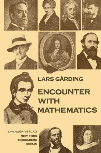Encounter with Mathematics book cover by Lars Garding