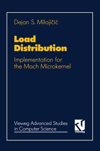 Load Distribution: Implementation for the Mach Microkernel book cover by Dejan Milojičić
