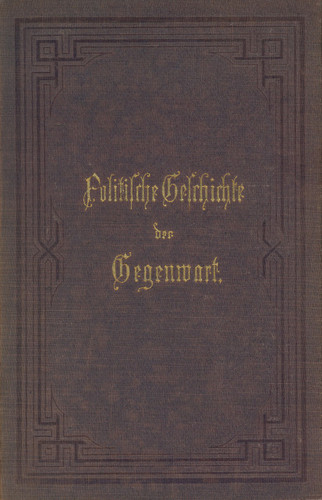 Politische Geschichte der Gegenwart: 18. Das Jahr 1884 book cover by Wilhelm Müller