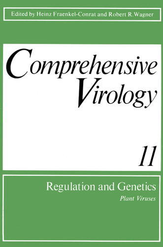 Comprehensive Virology 11: Regulation and Genetics Plant Viruses (Comprehensive Virology #11) book cover by 