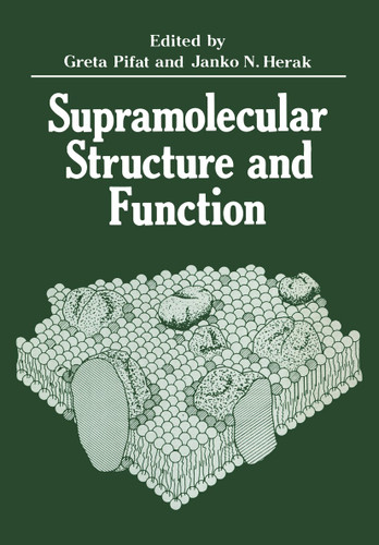 Supramolecular Structure and Function book cover by 
