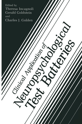 Clinical Application of Neuropsychological Test Batteries book cover by 