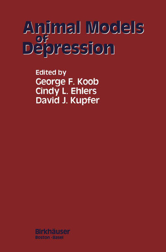 Animal Models of Depression book cover by KOOB, EHLERS, KUPFER