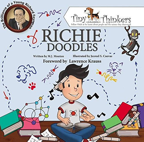 Richie Doodles: The Brilliance of a Young Richard Feynman (Tiny Thinkers) Cover