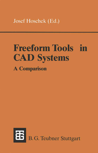 Freeform Tools in CAD Systems: A Comparison book cover by 