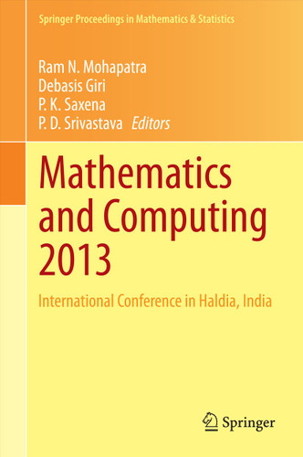Mathematics and Computing 2013: International Conference in Haldia, India (Springer Proceedings in Mathematics & Statistics #91) book cover by 