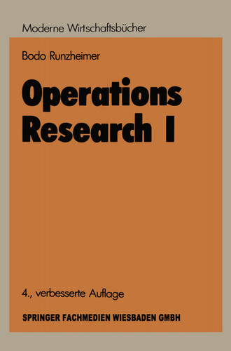 Lineare Planungsrechnung und Netzplantechnik (Moderne Wirtschaftsbücher) book cover by Bodo Runzheimer