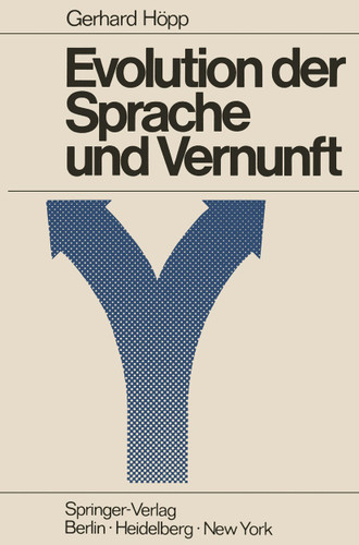 Evolution der Sprache und Vernunft book cover by G. Höpp