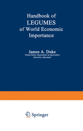 Handbook of LEGUMES of World Economic Importance book cover by James Duke