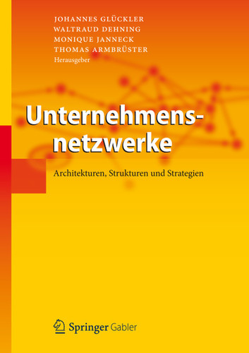 Unternehmensnetzwerke: Architekturen, Strukturen und Strategien book cover by 
