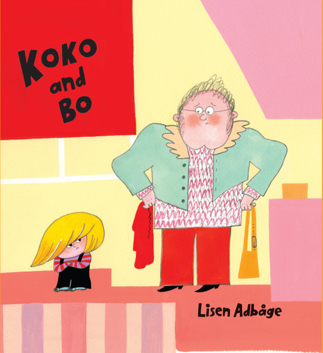 Koko & Bo book cover by Lisen Adbage