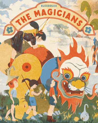 The Magicians book cover by Blexbolex