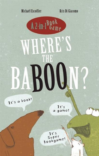Where's the Baboon? book cover by Michaël Escoffier