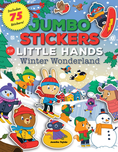 Jumbo Stickers for Little Hands: Winter Wonderland: Includes 75 Stickers (Jumbo Stickers for Little Hands) book cover by Jomike Tejido