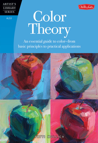 Color Theory: An essential guide to color--from basic principles to practical applications (Artist's Library) book cover by Patti Mollica