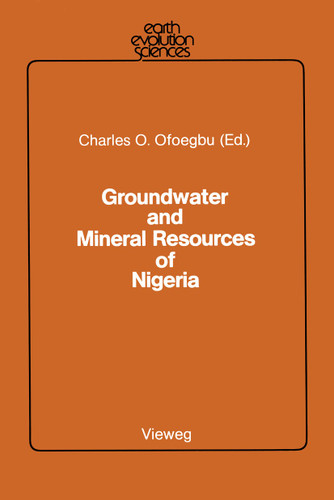 Groundwater and Mineral Resources of Nigeria (Earth Evolution Sciences) book cover by 