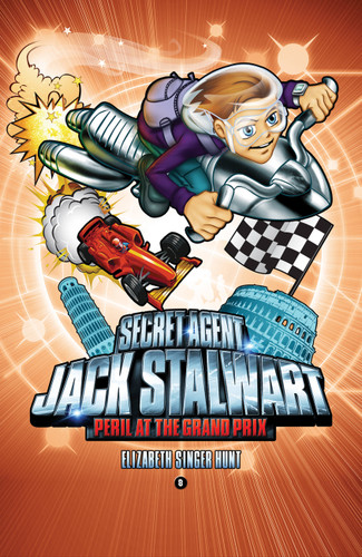 Secret Agent Jack Stalwart: Book 8: Peril at the Grand Prix: Italy (The Secret Agent Jack Stalwart Series #8) book cover by Elizabeth Singer Hunt