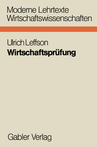 Wirtschaftsprüfung (Moderne Lehrtexte: Wirtschaftswissenschaften #17) book cover by Leffson Ulrich