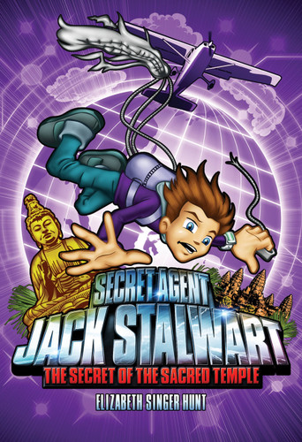 Secret Agent Jack Stalwart: Book 5: The Secret of the Sacred Temple: Cambodia (The Secret Agent Jack Stalwart Series #5) book cover by Elizabeth Singer Hunt