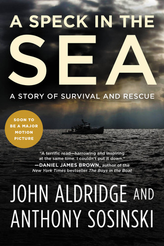 A Speck in the Sea: A Story of Survival and Rescue book cover by John Aldridge, Anthony Sosinski