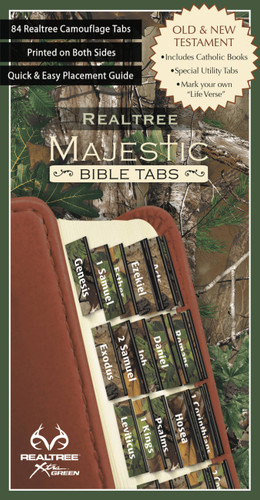 REALTREE™ MAJESTIC BIBLE TABS - CAMO VERSION (Majestic™ Bible) book cover by Ellie Claire
