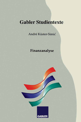 Finanzanalyse (Gabler-Studientexte) book cover by André Küster-Simić