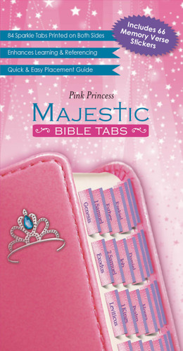 Princess Bible Tabs (Majestic™ Bible) book cover by Ellie Claire