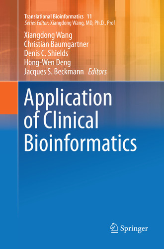 Application of Clinical Bioinformatics (Translational Bioinformatics #11) book cover by 