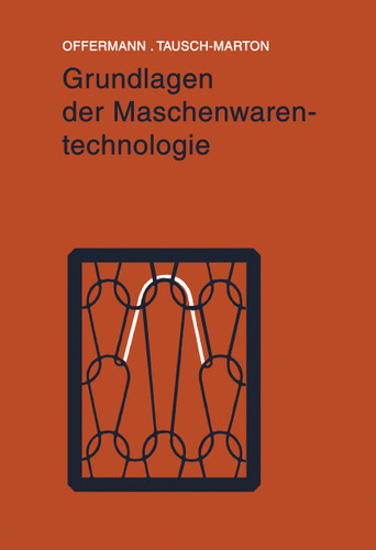 Grundlagen der Maschenwarentechnologie book cover by Peter Offermann