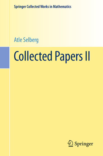 Collected Papers II (Springer Collected Works in Mathematics) book cover by Atle Selberg
