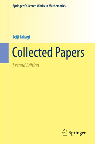 Collected Papers (Springer Collected Works in Mathematics) book cover by Teiji Takagi