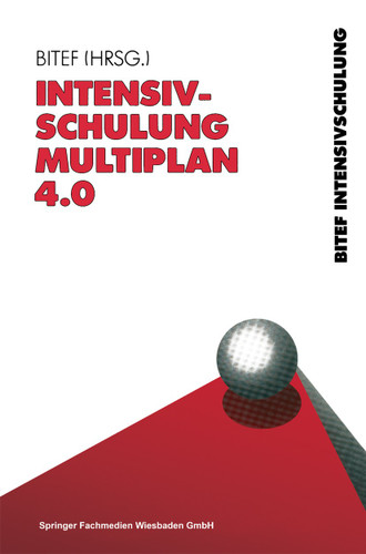 Intensivschulung Multiplan 4.0 book cover by Werner Peters