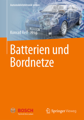 Batterien und Bordnetze (Automobilelektronik lernen) book cover by 