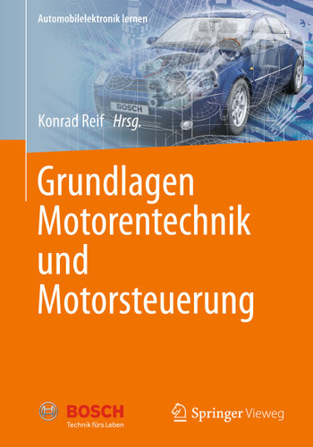 Grundlagen Motorentechnik und Motorsteuerung (Automobilelektronik lernen) book cover by 