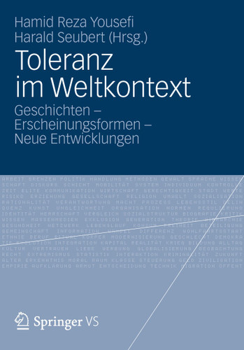Toleranz im Weltkontext: Geschichten - Erscheinungsformen - Neue Entwicklungen book cover by 