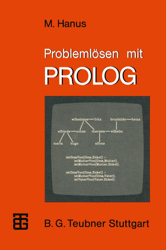 Problemlösen mit PROLOG (MikroComputer-Praxis) book cover by 