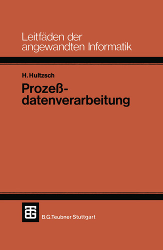 Prozeßdatenverarbeitung (MikroComputer-Praxis) book cover by Hagen Hultzsch