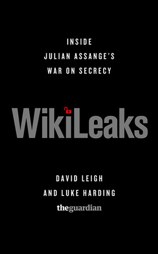 WikiLeaks: Inside Julian Assange's War on Secrecy book cover by David Leigh, Luke Harding