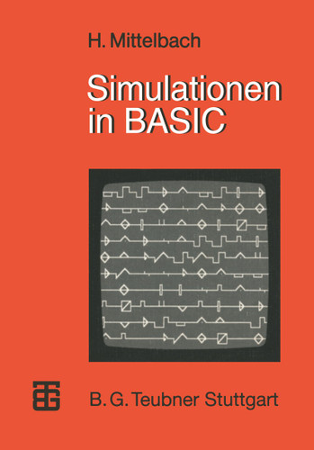 Simulationen in BASIC (MikroComputer-Praxis) book cover by Henning Mittelbach