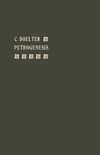 Petrogenesis (Die Wissenschaft #13) book cover by Cornelio August Doelter y Cisterich
