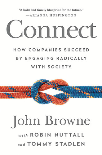 Connect: How Companies Succeed by Engaging Radically with Society book cover by John Browne, Robin Nuttall, Tommy Stadlen