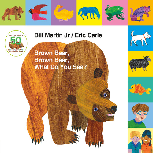 Lift-the-Tab: Brown Bear, Brown Bear, What Do You See? (Brown Bear and Friends) book cover by Bill Martin, Jr.