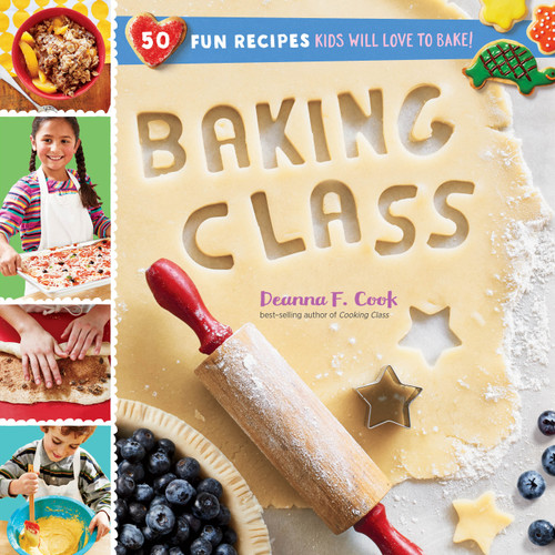 Baking Class: 50 Fun Recipes Kids Will Love to Bake! (Cooking Class) book cover by Deanna F. Cook