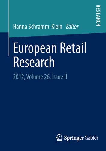 European Retail Research: 2012, Volume 26, Issue II book cover by 
