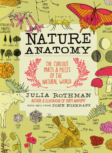 Nature Anatomy: The Curious Parts and Pieces of the Natural World (Anatomy) book cover by Julia Rothman