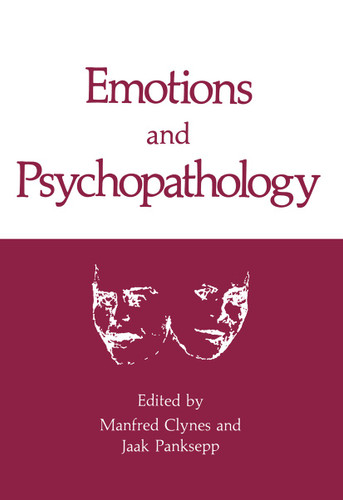 Emotions and Psychopathology book cover by Manfred Clynes, Jaak Panksepp