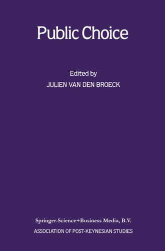 Public Choice book cover by 