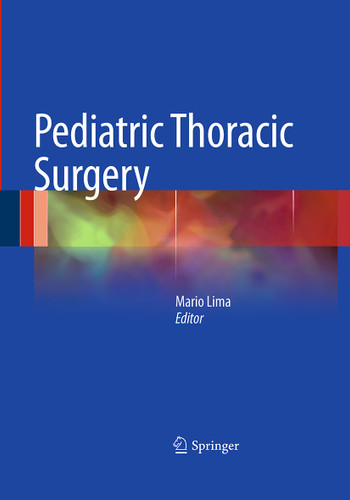 Pediatric Thoracic Surgery book cover by 
