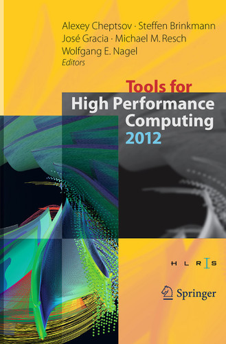 Tools for High Performance Computing 2012 book cover by 